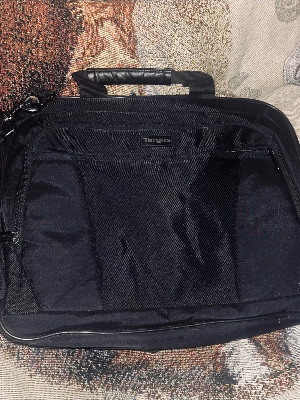 Black Men's Laptop Briefcase Shoulder Bag